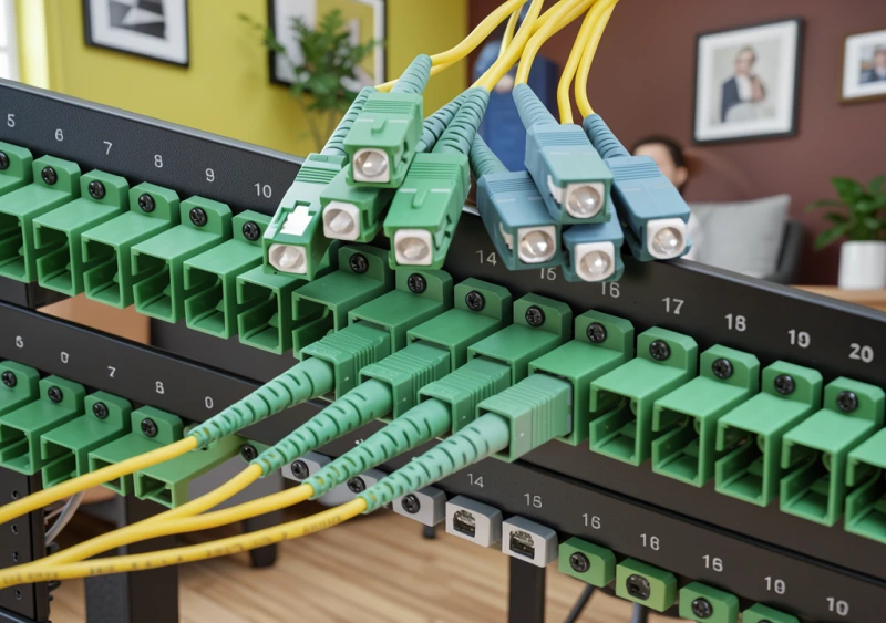 как соединить оптоволоконный кабель