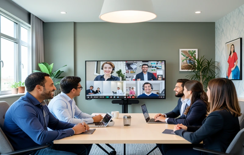 Селекторная видеосвязь.Для проведения селекторной видеосвязи нужен организатор, который выдает права доступа докладчикам.Такой вариант проведения конференции необходим для проведения зачетов, защиты докладов, слета сотрудников.Вебинар.Вебинары – популярное направление, которое с каждым годом растет, поэтому и спрос на специализированный софт также увеличивается.Режим Вебинара позволяет создавать комнату с большим количеством участников, которая по функционалу похожа с онлайн-уроком – видео, аудио и демонстрация экрана ведущего вебинара. Участники вебинара могут оставлять обратную связь в чате.Также этот режим подходит для презентации продукта команде, партнерам или инвесторам.